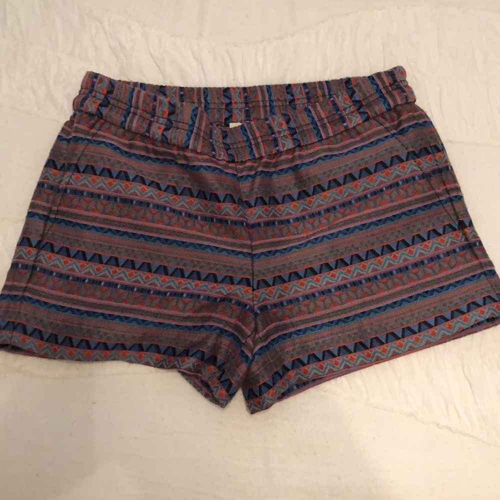 J crew patterned shorts